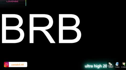 Abril  online show from July 23, 3:58 am