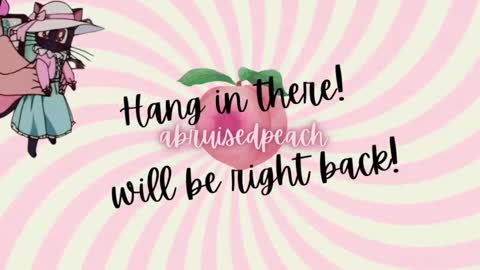 Snapshot of abruisedpeach chatting on October 26, 4:52 am Peach online show from October 26, 4:52 am