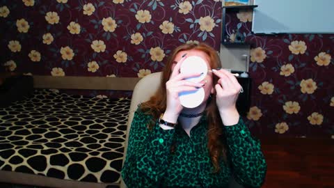 Snapshot of adel_redhead_ chatting on December 2, 8:42 pm Adel online show from December 2, 8:42 pm