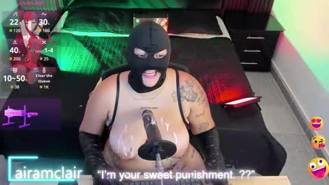 Airam Clair online show from November 19, 8:20 pm