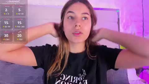 Alessia online show from July 25, 7:10 pm