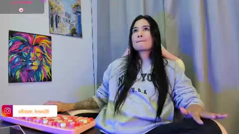 allison online show from June 27, 1:39 am