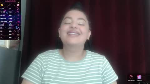 Snapshot of allyiah chatting on October 7, 7:07 pm online show from October 7, 7:07 pm