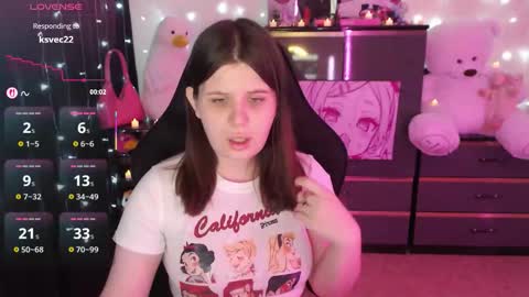 Snapshot of amyvibes chatting on October 8, 1:32 am amyvibes online show from October 8, 1:32 am
