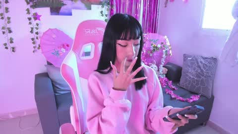 Snapshot of aneko_morii chatting on January 23, 2:07 pm online show from January 23, 2:07 pm