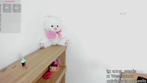  Anna Weells  online show from June 2, 9:38 pm