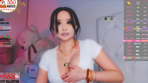 Snapshot of asian_gf chatting on February 12, 1:16 pm usually start stream about 10 pm PST 1 am EST online show from February 12, 1:16 pm