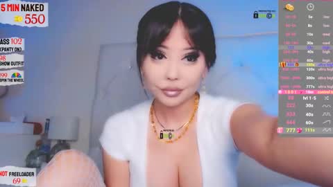 Snapshot of asian_gf chatting on March 5, 6:54 am usually start stream about 10 pm PST 1 am EST online show from March 5, 6:54 am