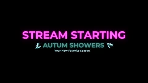 Autum Showers online show from June 12, 3:47 am