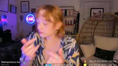 Beck the tongue online show from March 13, 4:47 am