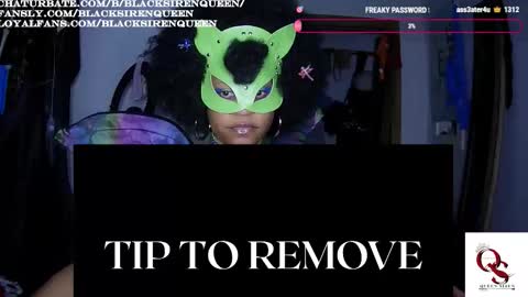 Queen Siren online show from October 17, 11:13 am