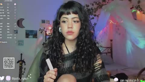   Im Nym  Justa nymph on twitter and IG online show from January 6, 1:42 am