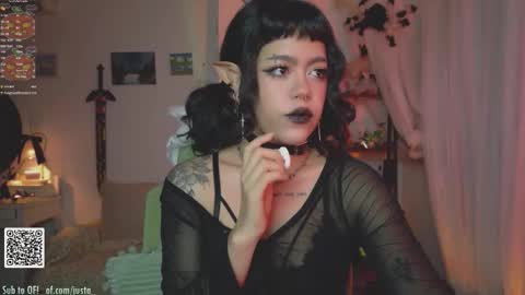   Im Nym  Justa nymph on twitter and IG online show from October 12, 2:58 am