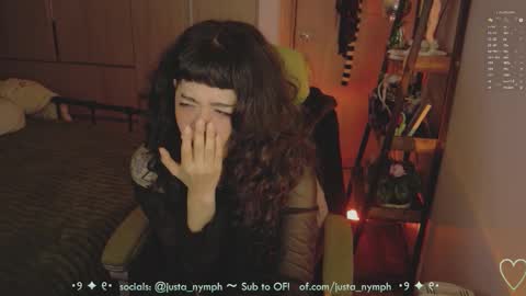   Im Nym  Justa nymph on twitter and IG online show from March 8, 3:32 am