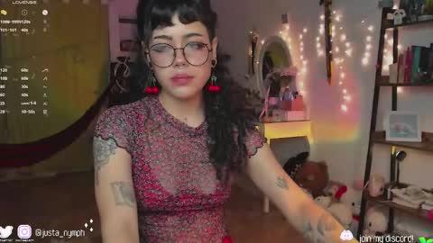   Im Nym  Justa nymph on twitter and IG online show from January 19, 3:08 am