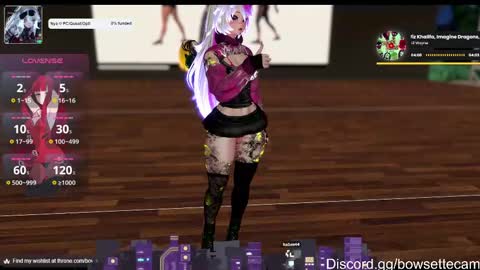 Snapshot of bowsette_ chatting on October 9, 11:42 pm Camila online show from October 9, 11:42 pm