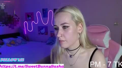 Sasha  online show from November 2, 7:50 pm