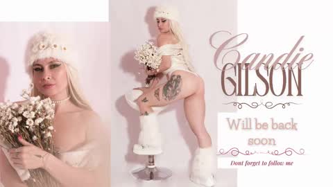 Snapshot of candiegilson__ chatting on February 23, 11:58 am Candie online show from February 23, 11:58 am