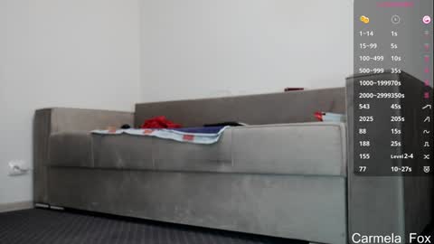 Snapshot of carmela_fox chatting on October 10, 10:42 am Carmela online show from October 10, 10:42 am