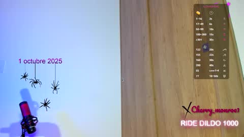 Snapshot of cherry_monroe chatting on October 1, 6:57 pm cherry Monroe online show from October 1, 6:57 pm
