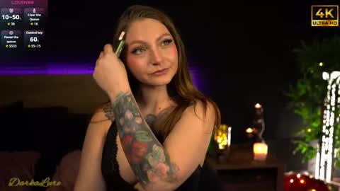 DarkaLure online show from December 4, 5:57 pm