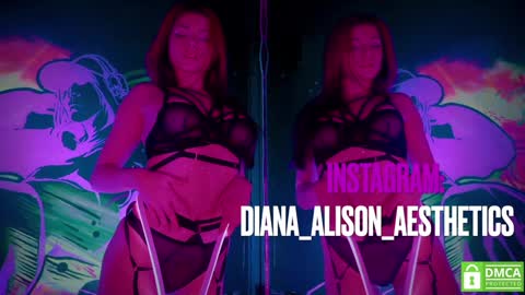 Diana Dolly D or just D   online show from January 21, 3:10 pm