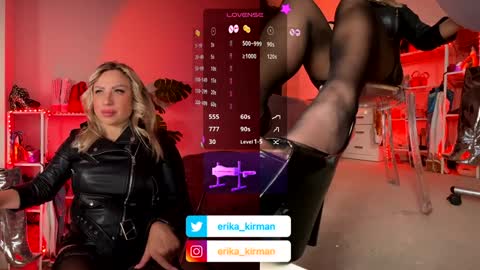 Snapshot of erika_kirman chatting on February 3, 6:07 pm Erika online show from February 3, 6:07 pm