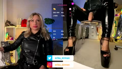 Snapshot of erika_kirman chatting on January 24, 9:17 am Erika online show from January 24, 9:17 am