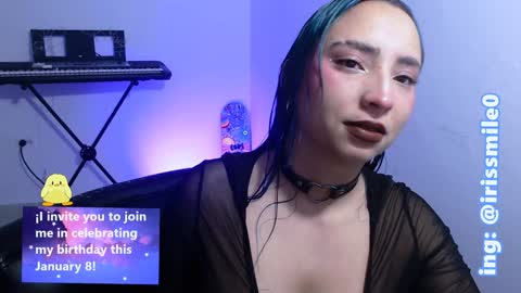 Snapshot of eva_brooks1 chatting on January 6, 12:59 am Iris Smile independent model online show from January 6, 12:59 am