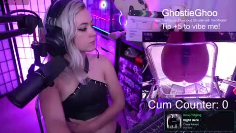 Ghostie online show from July 1, 7:35 pm
