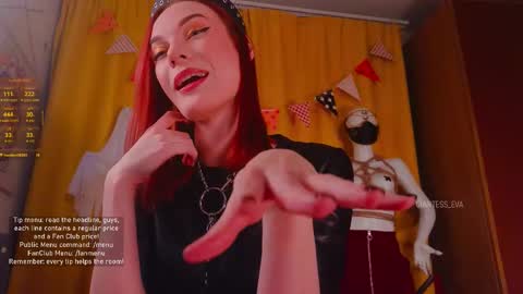 Eva online show from October 29, 5:26 pm