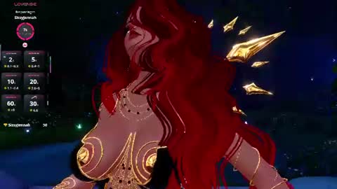 Goddess Reverie online show from July 18, 7:22 am