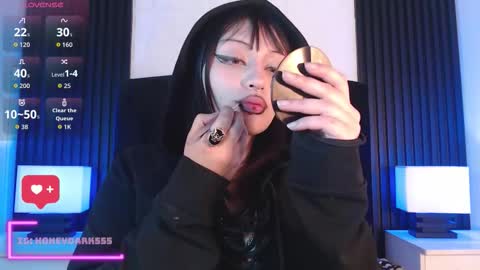 Snapshot of honey_dark chatting on September 19, 3:16 am Honney online show from September 19, 3:16 am