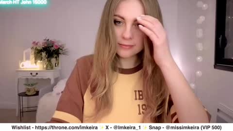 Snapshot of imkeira chatting on March 3, 7:35 pm ImKeira online show from March 3, 7:35 pm