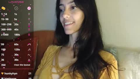 Snapshot of innocentlatiina chatting on December 8, 1:24 am Laroa online show from December 8, 1:24 am