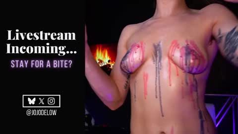 Snapshot of jojodelow chatting on October 10, 1:54 am online show from October 10, 1:54 am