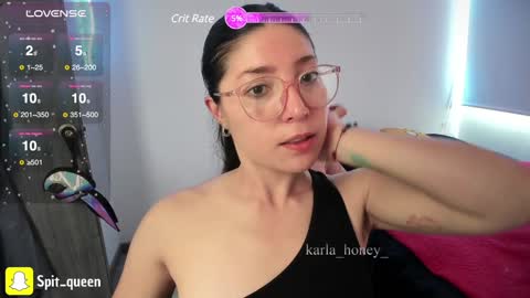 Snapshot of karla_honey_ chatting on January 27, 8:07 pm Karla online show from January 27, 8:07 pm