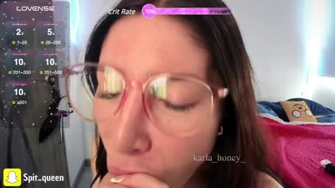 Snapshot of karla_honey_ chatting on January 31, 3:44 pm Karla online show from January 31, 3:44 pm