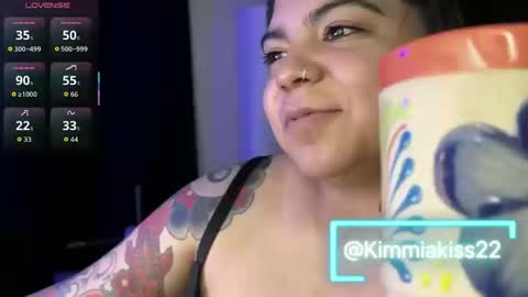 Snapshot of kimmiakiss22 chatting on October 14, 3:42 am Kimmi online show from October 14, 3:42 am