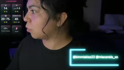 Snapshot of kimmiakiss22 chatting on October 12, 3:09 am Kimmi online show from October 12, 3:09 am