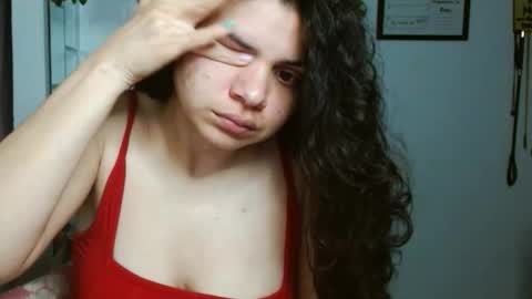 Snapshot of koranikky08 chatting on October 17, 2:04 am Karoll online show from October 17, 2:04 am