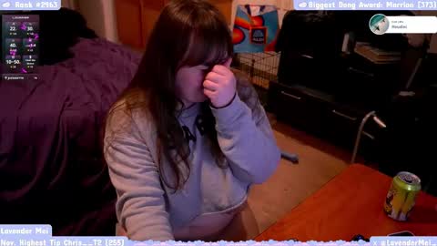 LavenderMei online show from November 12, 2:09 am