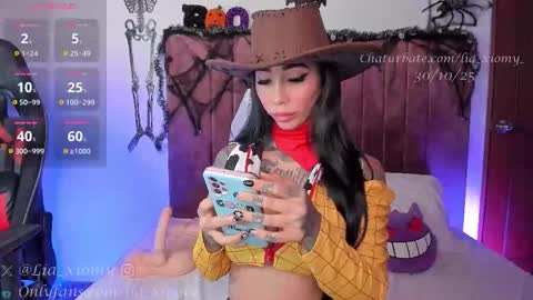 Lia online show from October 31, 3:52 am