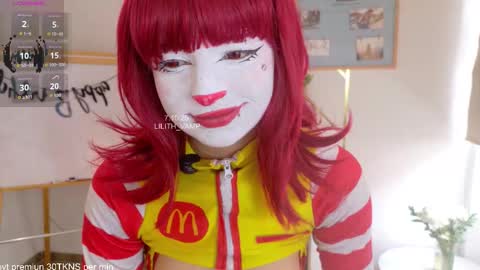 Snapshot of lilith_vamp chatting on October 8, 8:24 pm LILITH 200 LIKES online show from October 8, 8:24 pm
