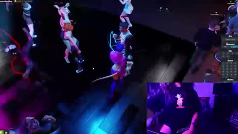 Snapshot of little_doll25 chatting on January 4, 4:23 am Succubus Blue online show from January 4, 4:23 am