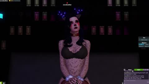 Snapshot of little_doll25 chatting on December 30, 3:03 am Succubus Blue online show from December 30, 3:03 am