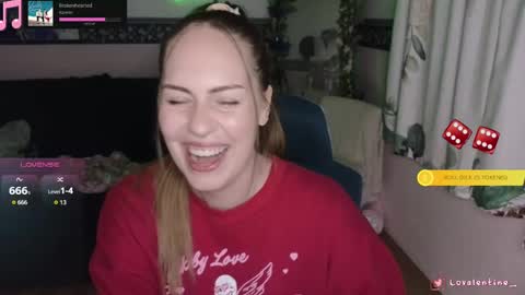 Lo Valentine online show from October 2, 5:45 am