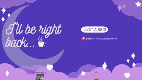 ..LunaSparkles. online show from November 12, 7:06 am