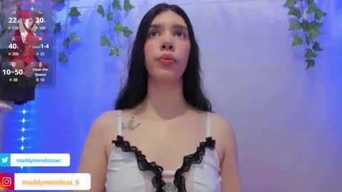Snapshot of maddymendozaxx chatting on October 6, 2:01 pm Maddy online show from October 6, 2:01 pm