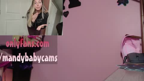 Snapshot of mandybabyxxx chatting on January 9, 11:13 pm MandyBabyXXX online show from January 9, 11:13 pm